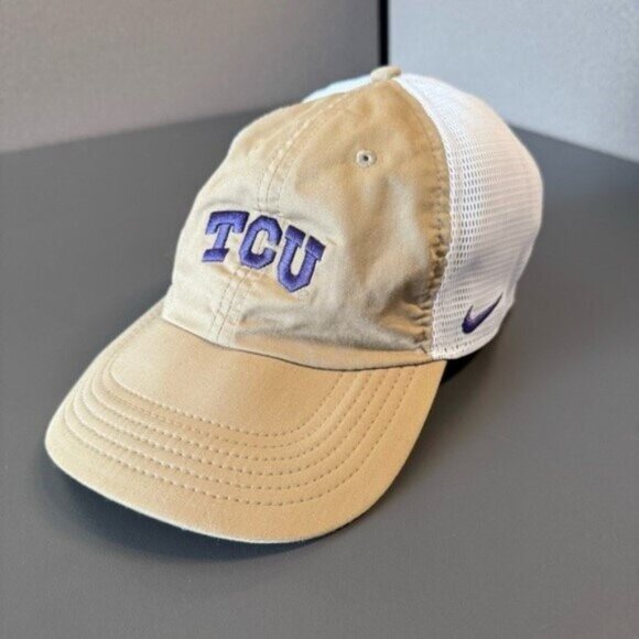 TCU Horned Frogs Nike Dri Fit Heritage 86 Performance Hat OSFM NCAA - Picture 1 of 7